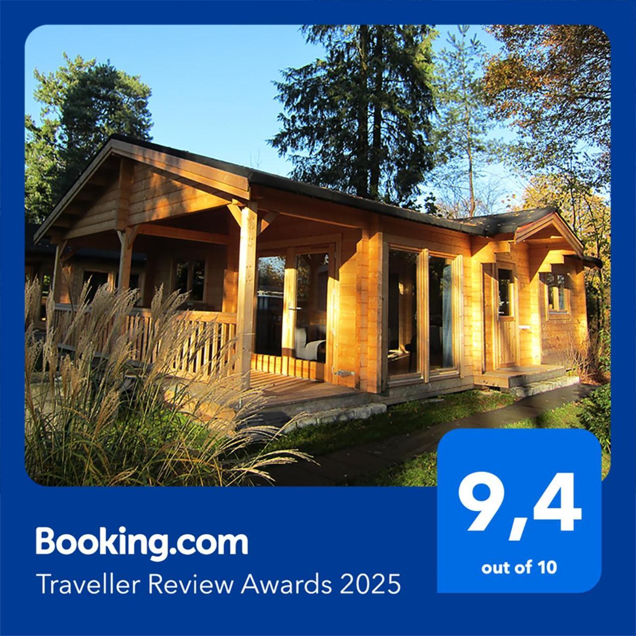Hderh - Eco Lodge Op Vakantiepark De Ijsvogel, Zwembaden, Kids Fun, Natuur En Rust Voorthuizen Kültér fotó